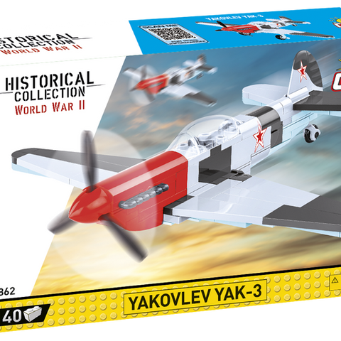 COBI TOYS #5862 Yakovlev YAK-3 Plane NEW!