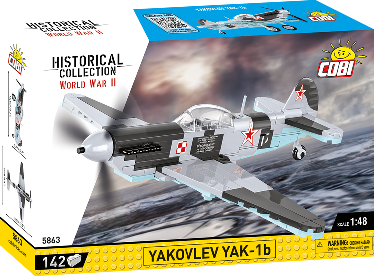 COBI TOYS #5863 Yakovlev YAK-1b Plane NEW!