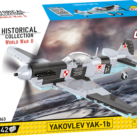 COBI TOYS #5863 Yakovlev YAK-1b Plane NEW!