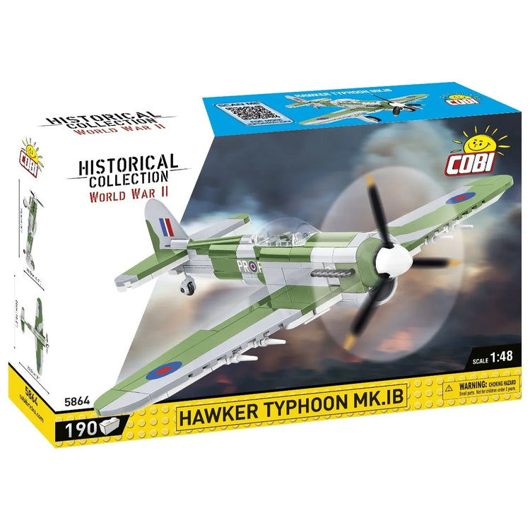 COBI TOYS #5864 WWII Hawker Typhoon Plane NEW!