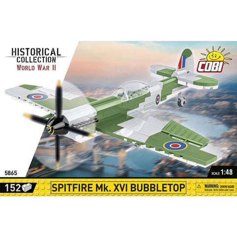 COBI TOYS #5865 Supermarine Spitfire MKX Plane NEW!