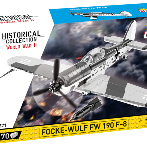 Cobi Toys #5871 Focke-Wulf FW 190 F-8 Fighter - Brand New!