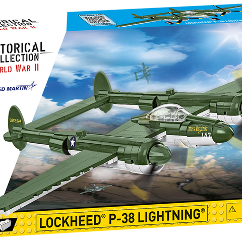 COBI #5882 Lockheed P-38 Lightning Fighter - Brand New!