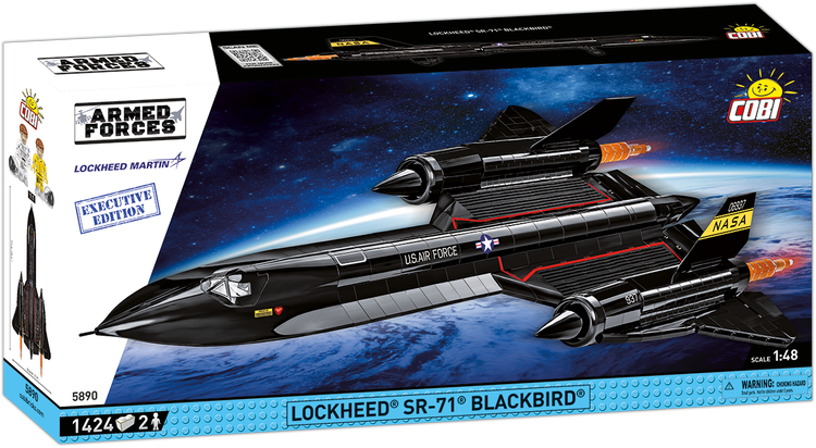 Cobi #5890 EXECUTIVE EDITION Lockheed SR-71 Blackbird - Brand New!