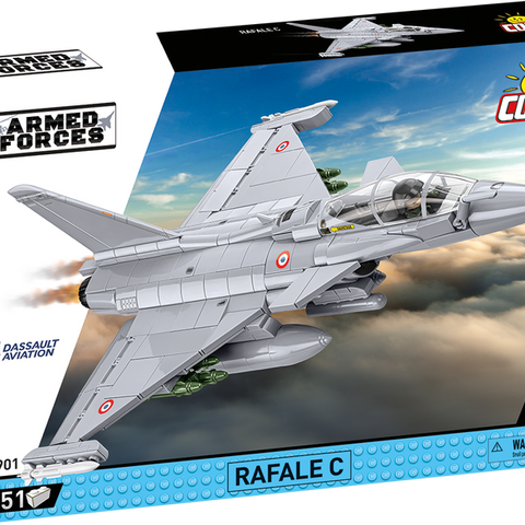 Cobi Blocks #5901 Dassault Rafale C Fighter Jet - Brand New!