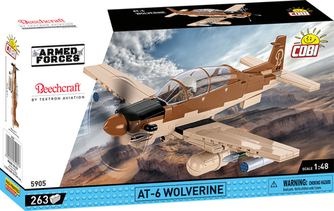 Cobi Blocks #5905 Beechcraft AT-6 Wolverine Turboprop - Brand New!