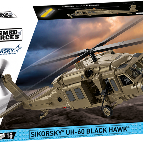Cobi Block #5906 Sikorsky UH-60 Black Hawk Helicopter
