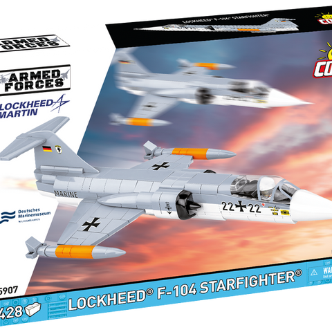 COBI #5907 LOCKHEED F-104 Starfighter Jet Fighter - Brand New!