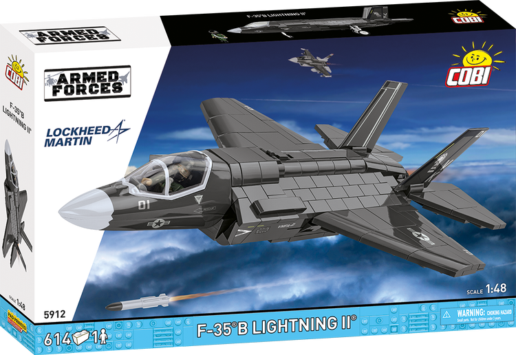 COBI #5912 F-35B Marine Corps Lightning II Fighter Jet - Brand New!