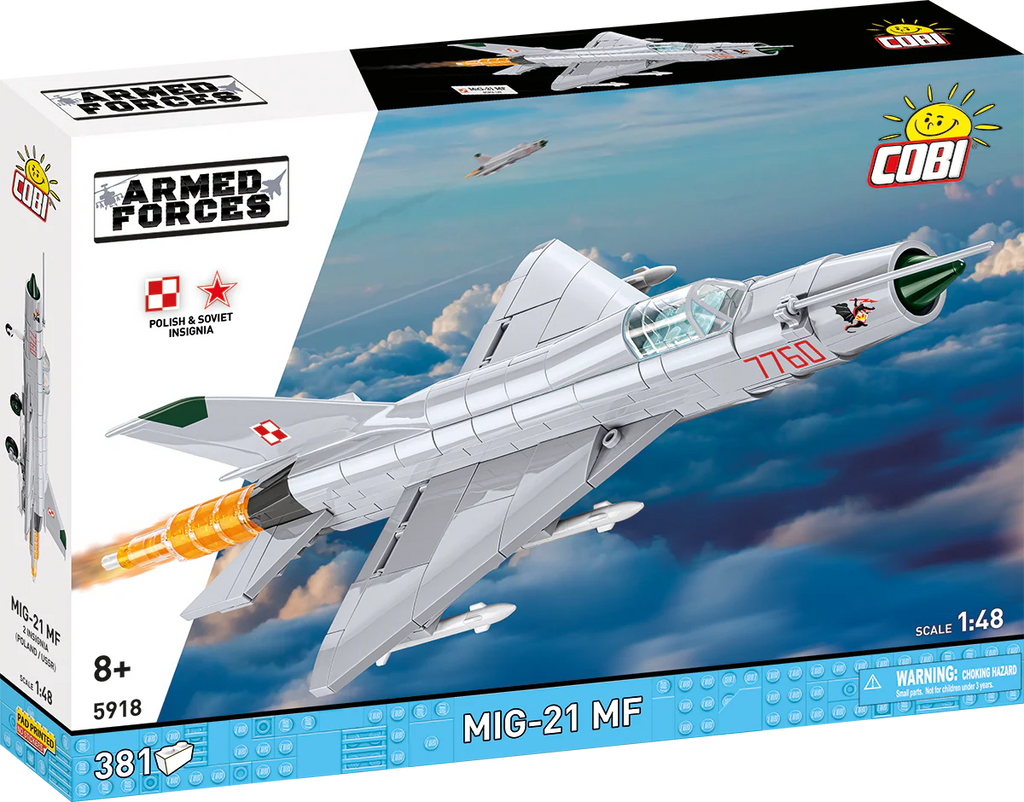 COBI #5918 MIG-21 MF Fighter Jet - Brand New!