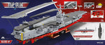 COBI Toys #5922 Top Gun Aircraft Carrier BRAND NEW SEALED 6130 Blocks!