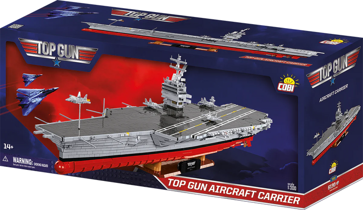 COBI #5922 TOP GUN Aircraft Carrier - Brand New!