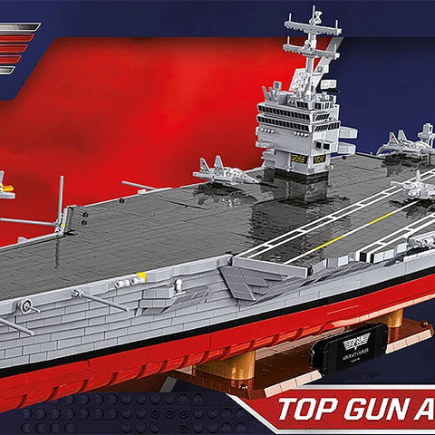 COBI Toys #5922 Top Gun Aircraft Carrier BRAND NEW SEALED 6130 Blocks!