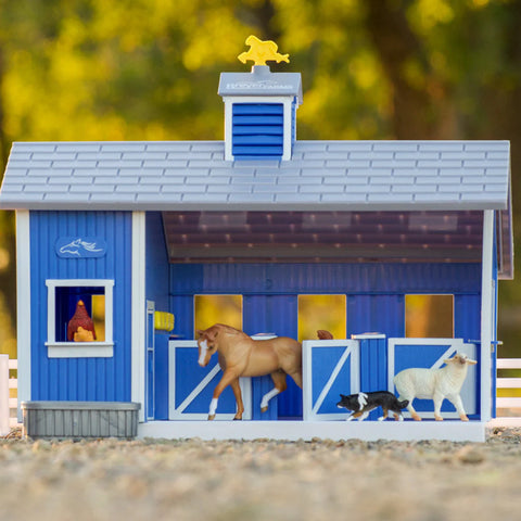 BREYER HORSES #59241 Stablemates Home at the Barn Playset NEW!