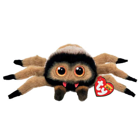 TY Halloween Beanie Boos - Godfrey the Tan Spider 6