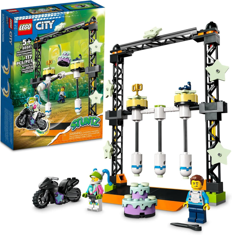 LEGO City #60341 Stuntz The Knockdown Stunt Challenge - Brand New!