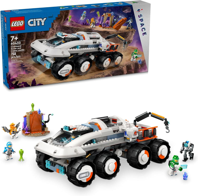 LEGO City #60432 Command Rover and Crane Loader Outer Space - Brand New!