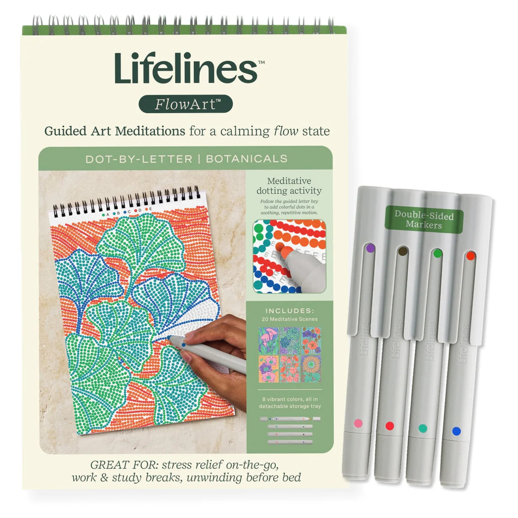 Lifelines FlowArt Dot By Letter Botanicals #165005 - Brand New!