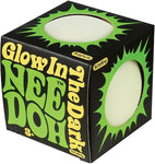 Schylling NeeDoh Glow in The Dark The Groovy Glowing Glob - Brand New!