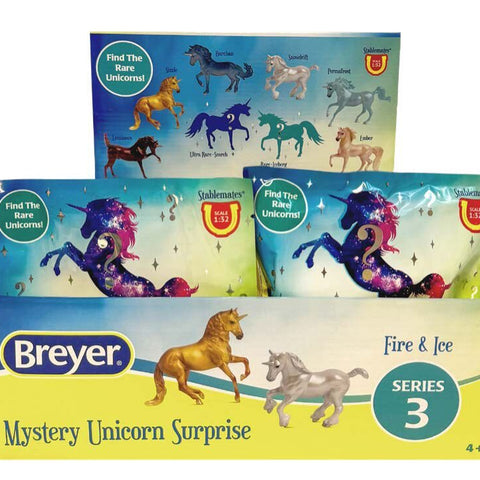 Breyer Horse #6938 Mystery Unicorn Surprise Series 3: Fire and Ice Blind Bag