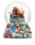 Breyer #700245 2024 Winter Wonderland Musical Snow Globe - Brand New!