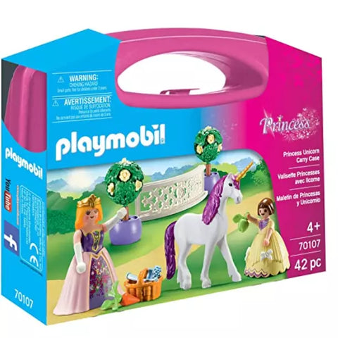 PLAYMOBIL #70107 Princess Unicorn Carry Case NEW!