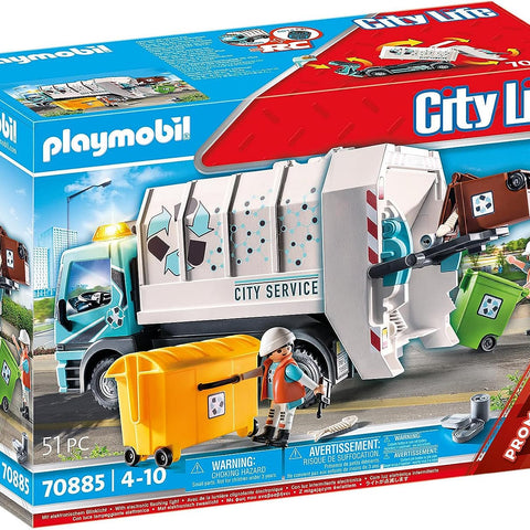 PLAYMOBIL #70885 City Recycling Truck NEW!