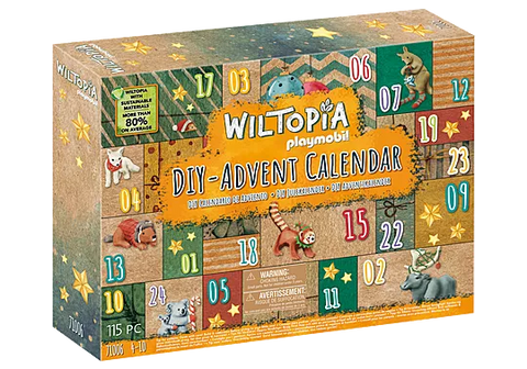 PLAYMOBIL #71006 Wiltopia - DIY Advent Calendar: Animal Trip around the World