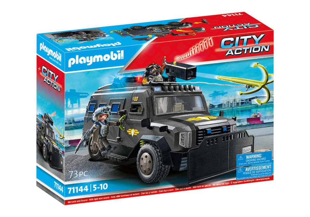 PLAYMOBIL #71144 Tactical Unit All-Terrain Vehicle NEW!