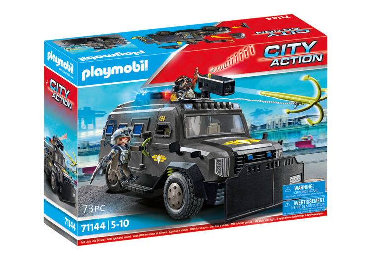 PLAYMOBIL #71144 Tactical Unit All-Terrain Vehicle NEW!