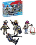 PLAYMOBIL #71146 Tactical Unit Figure Set NEW!