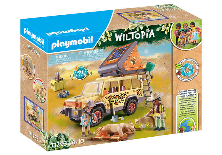 PLAYMOBIL #71293 Wiltopia Cross-Country Vehicle NEW!