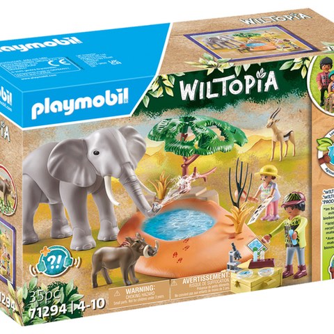 PLAYMOBIL #71294 Wiltopia Elephant at the Waterhole NEW!