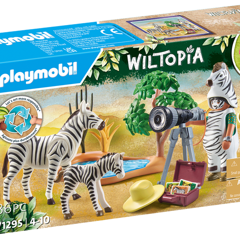 PLAYMOBIL #71295 Wiltopia Wildlife Photographer NEW!