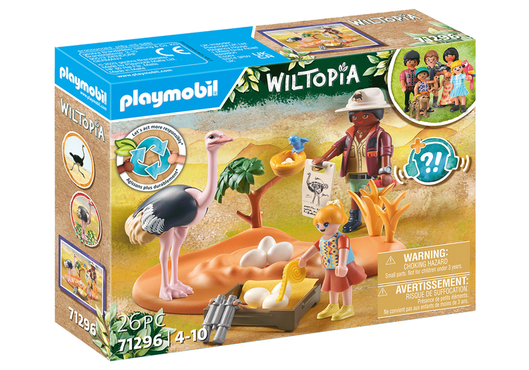 PLAYMOBIL #71296 Wiltopia Ostrich Keepers NEW!