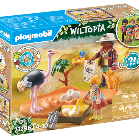 PLAYMOBIL #71296 Wiltopia Ostrich Keepers NEW!