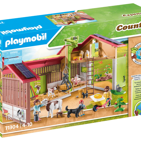 PLAYMOBIL #71304 Large Animal Farm NEW!