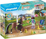 PLAYMOBIL #71355 Horses of Waterfall Jumping Arena w/ Zoe & Blaze NEW!