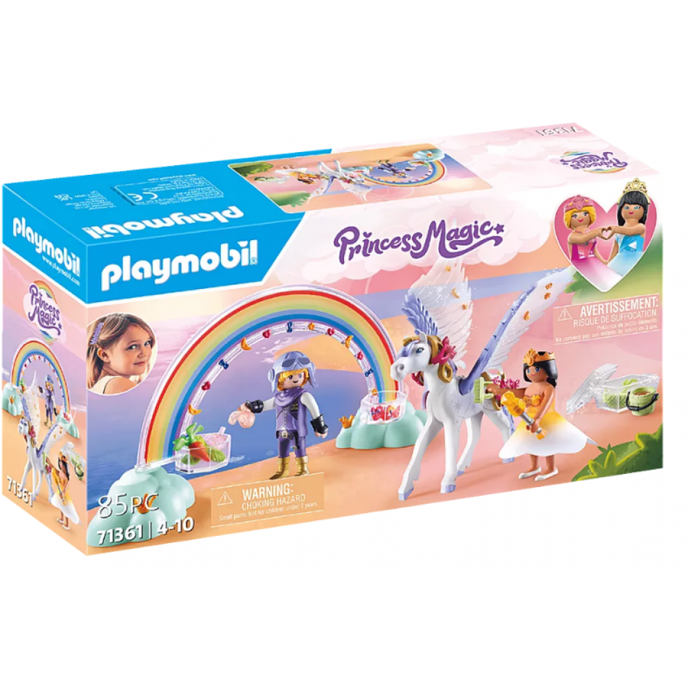 PLAYMOBIL #71361 Pegasus w/ Rainbow in the Clouds NEW!