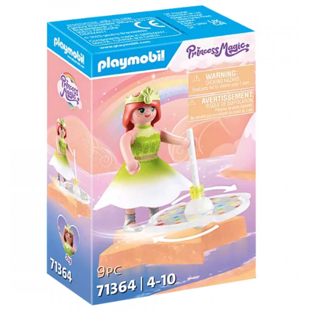 PLAYMOBIL #71364 Rainbow Spinning Top w/ Princess NEW!