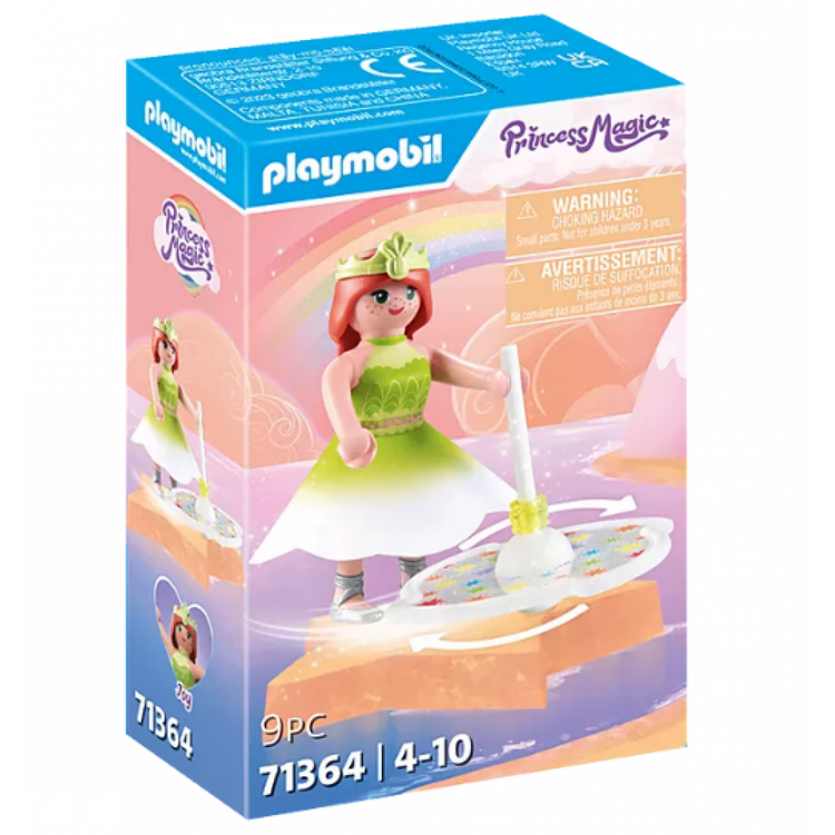 PLAYMOBIL #71364 Rainbow Spinning Top w/ Princess NEW!