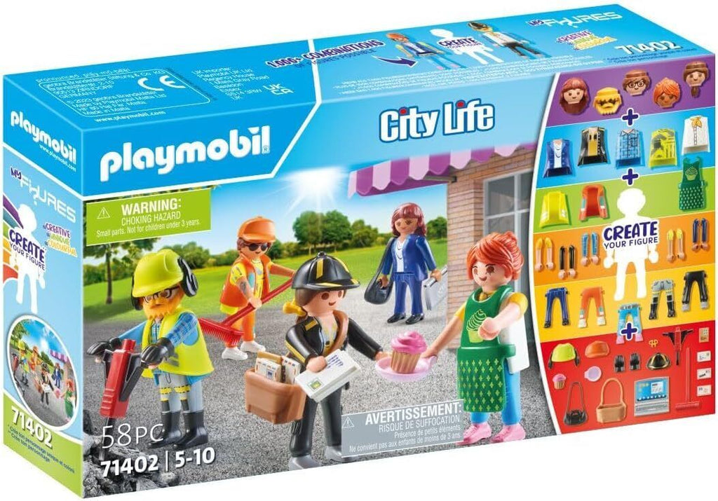 PLAYMOBIL #71402 My Figures- Life in the City Set NEW!