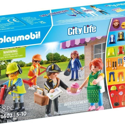 PLAYMOBIL #71402 My Figures- Life in the City Set NEW!