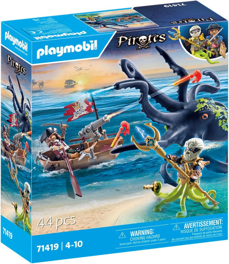 PLAYMOBIL #71419 Pirate Battle with the Giant Octopus NEW!