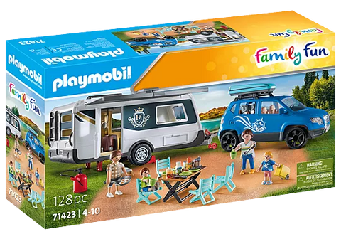 Playmobil #71423 Caravan with Car - Brand New!!