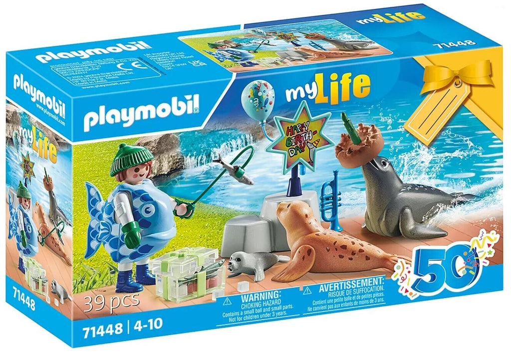 PLAYMOBIL #71448 Sea Keeper with Animals Gift Set NEW!