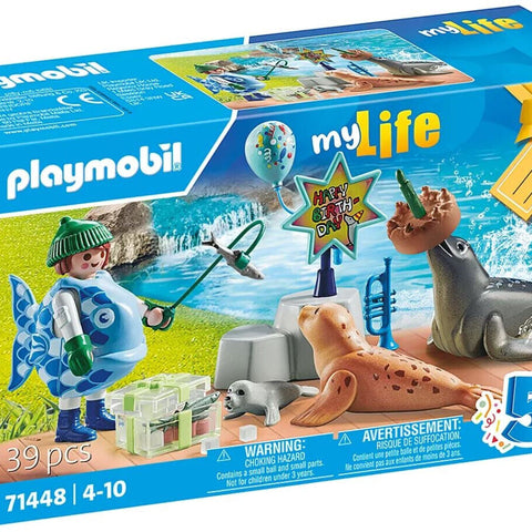 PLAYMOBIL #71448 Sea Keeper with Animals Gift Set NEW!