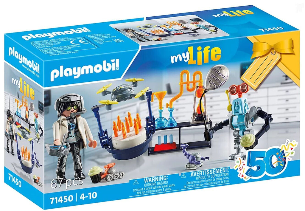 PLAYMOBIL #71450 My Life Researchers w/ Robots NEW!