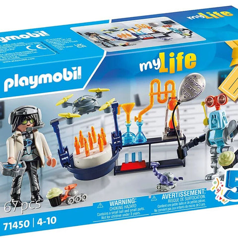 PLAYMOBIL #71450 My Life Researchers w/ Robots NEW!