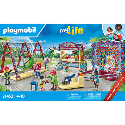 PLAYMOBIL #71452 Fun Fair Amusement Park NEW!